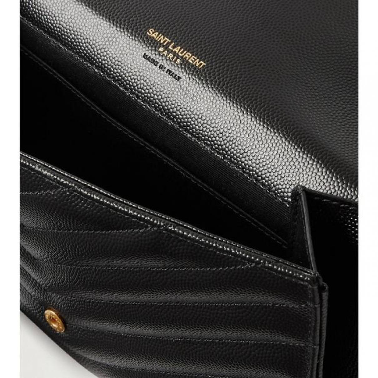Leather clutch bag - 2