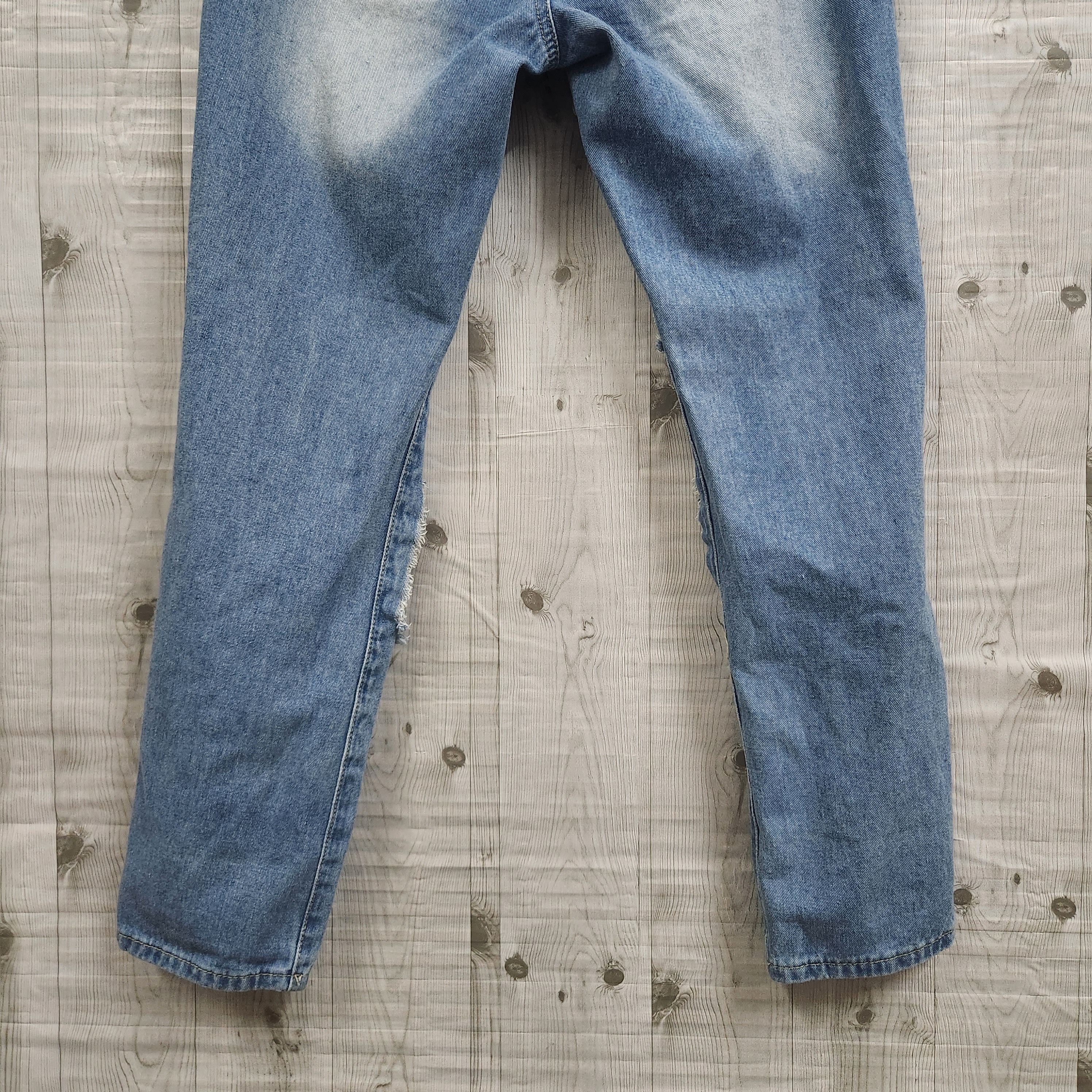 America - Avant Garde Seditionaries Distressed Mesh Denim Jeans - 6