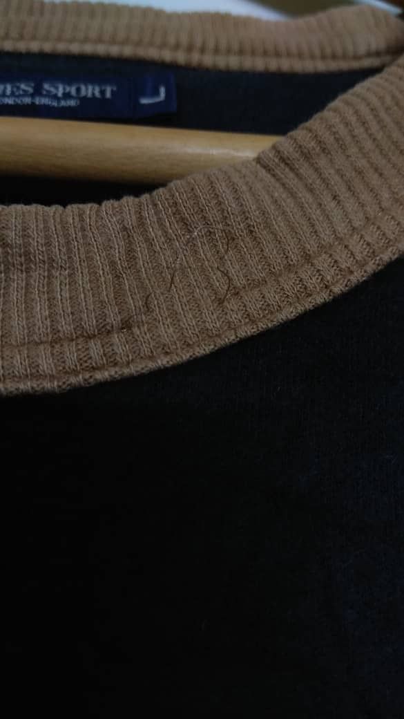 Hardy Amies London ColourBlock Spellout Sweatshirt -0005 - 8