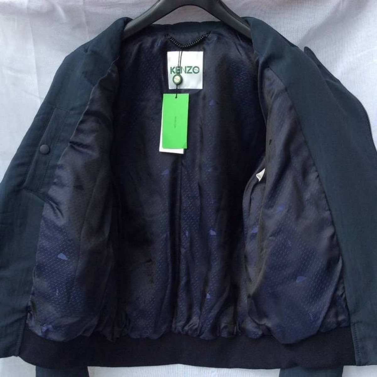 Rare New Blue Navy Perfecto Jacket Size M - 5
