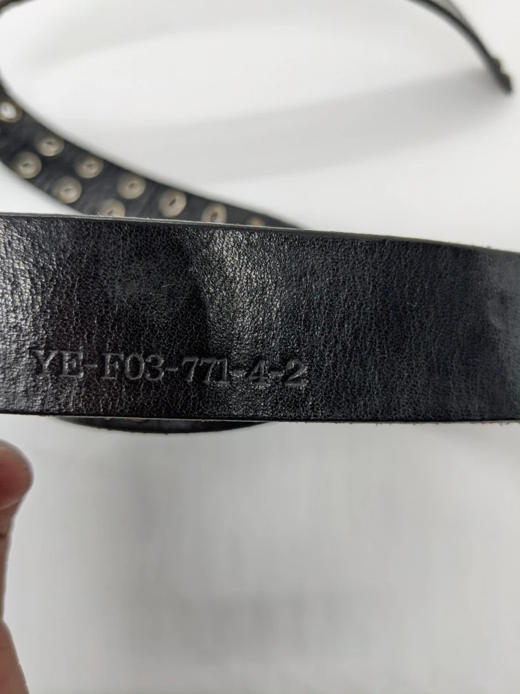 Vintage Yohji Yamamoto leather belt - 5