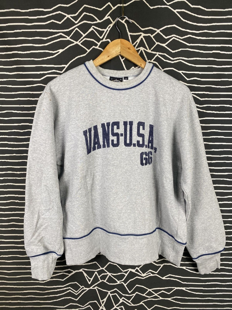 Vintage Vans Spellout Sweatshirt - 1