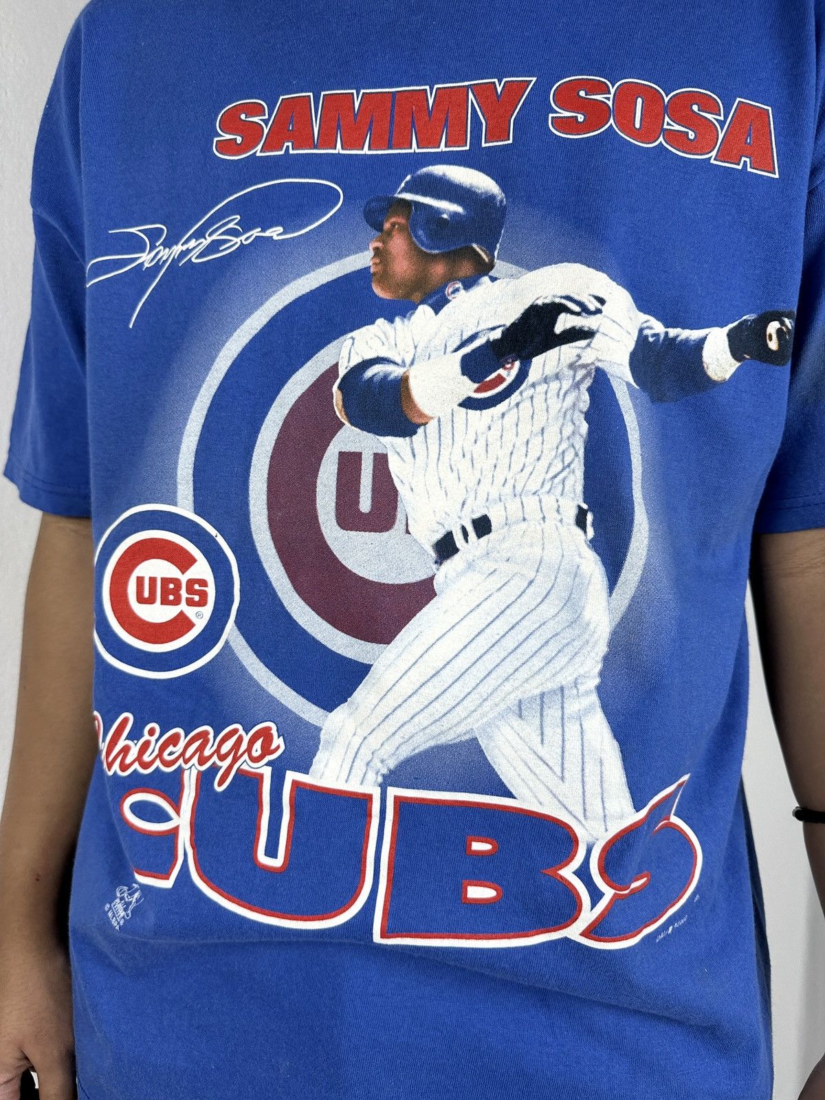 Vintage Sammy Sosa Chicago CUBS 2000s SIZE L - 4