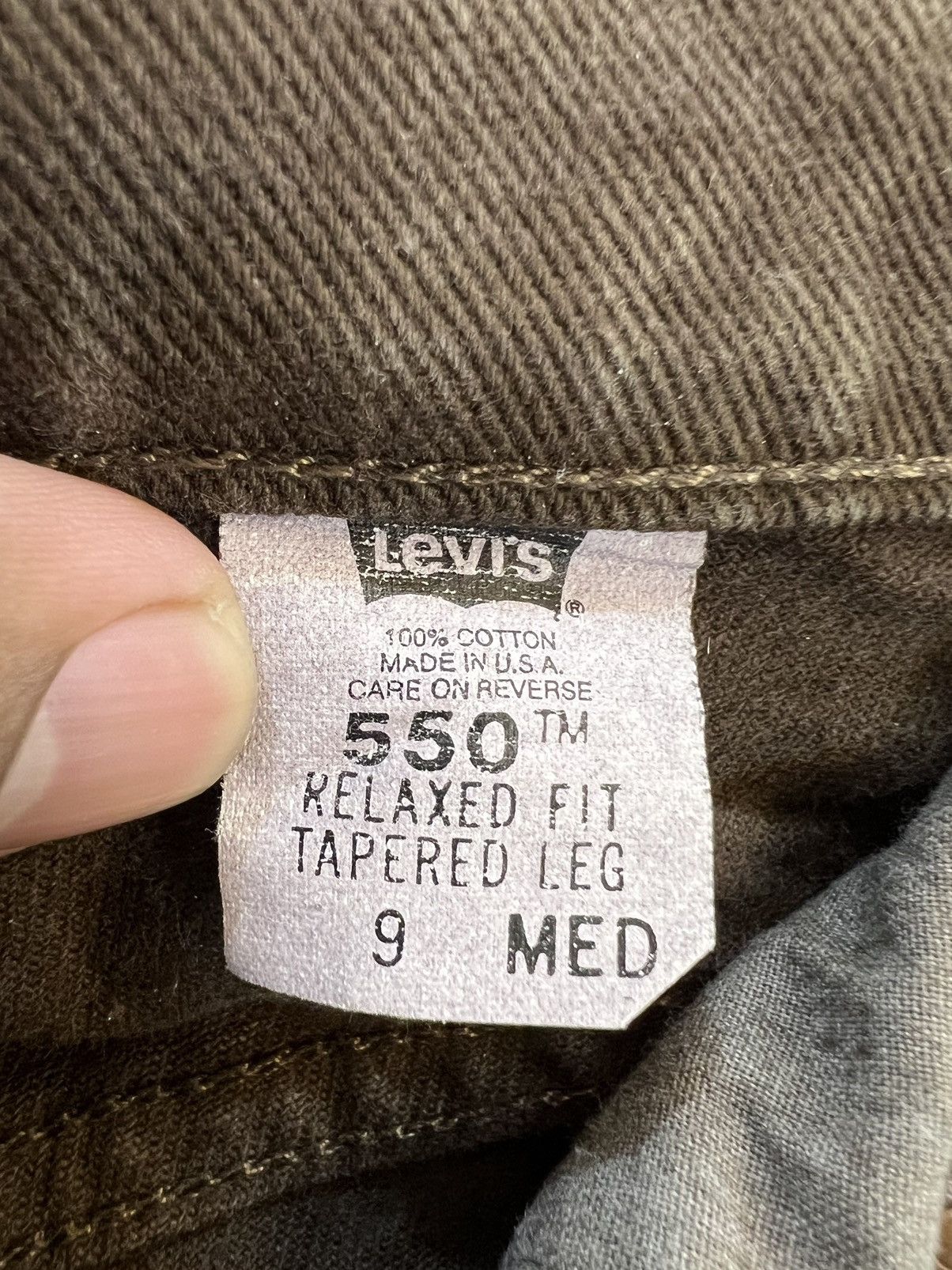 Vintage Levis Lot 550 Jeans Denim - 8