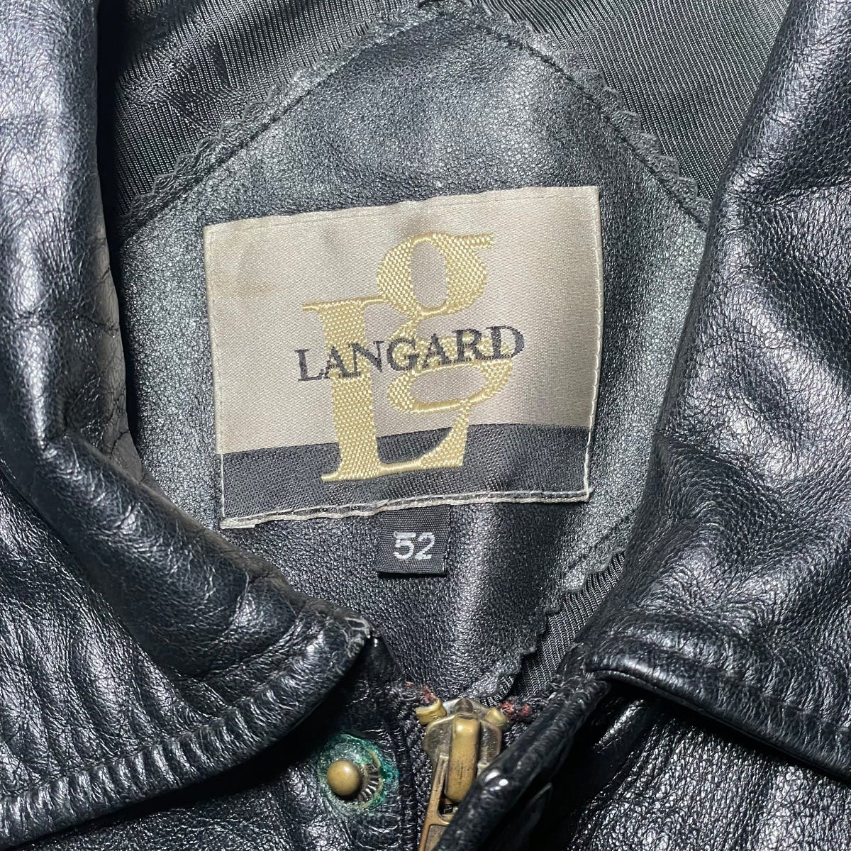 Vintage Collared Leather Jacket 🏍️ - 2