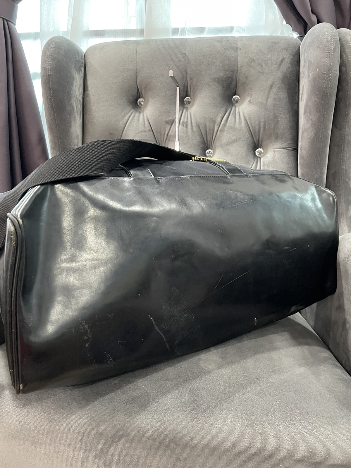 Authentic Moschino Duffle Travel 60 Bag - 11