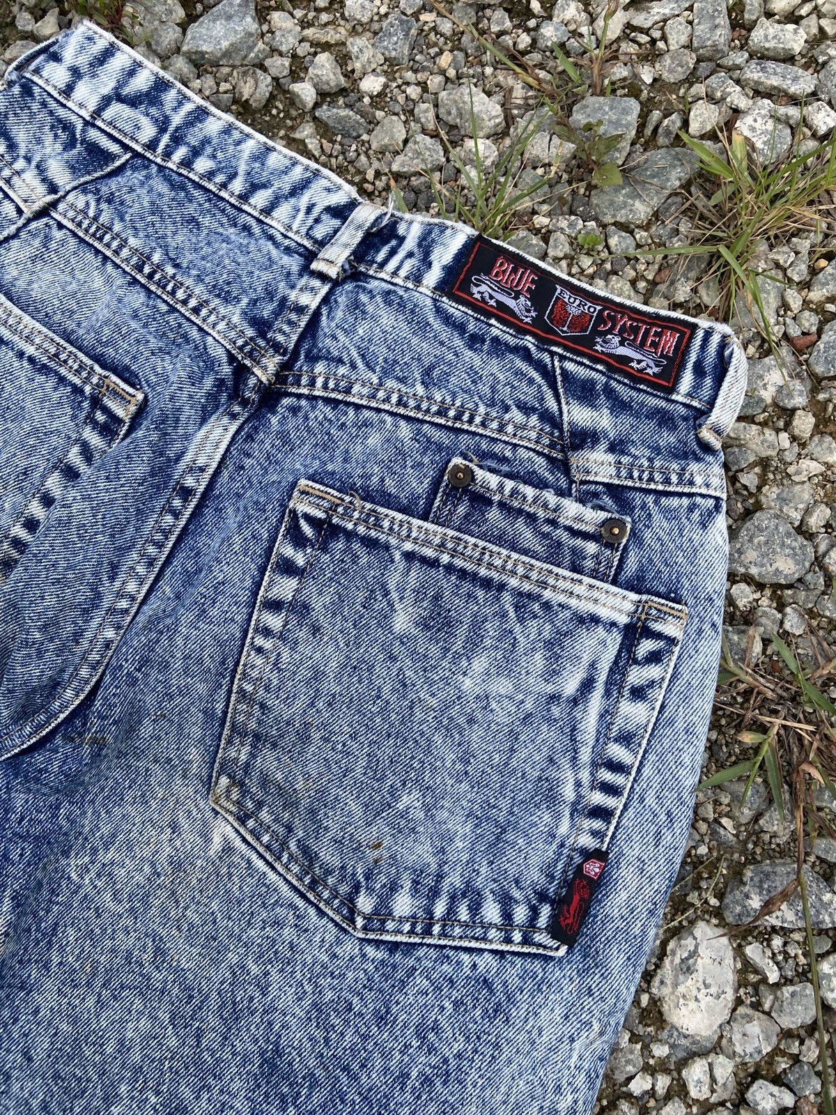 💥Vintage Baggy Wrangler Euro Denim - 7