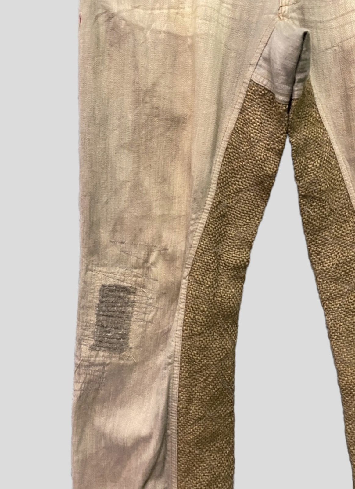 Vintage - Japanese brand Hybrid Sackcloth Distressed Pants - 9