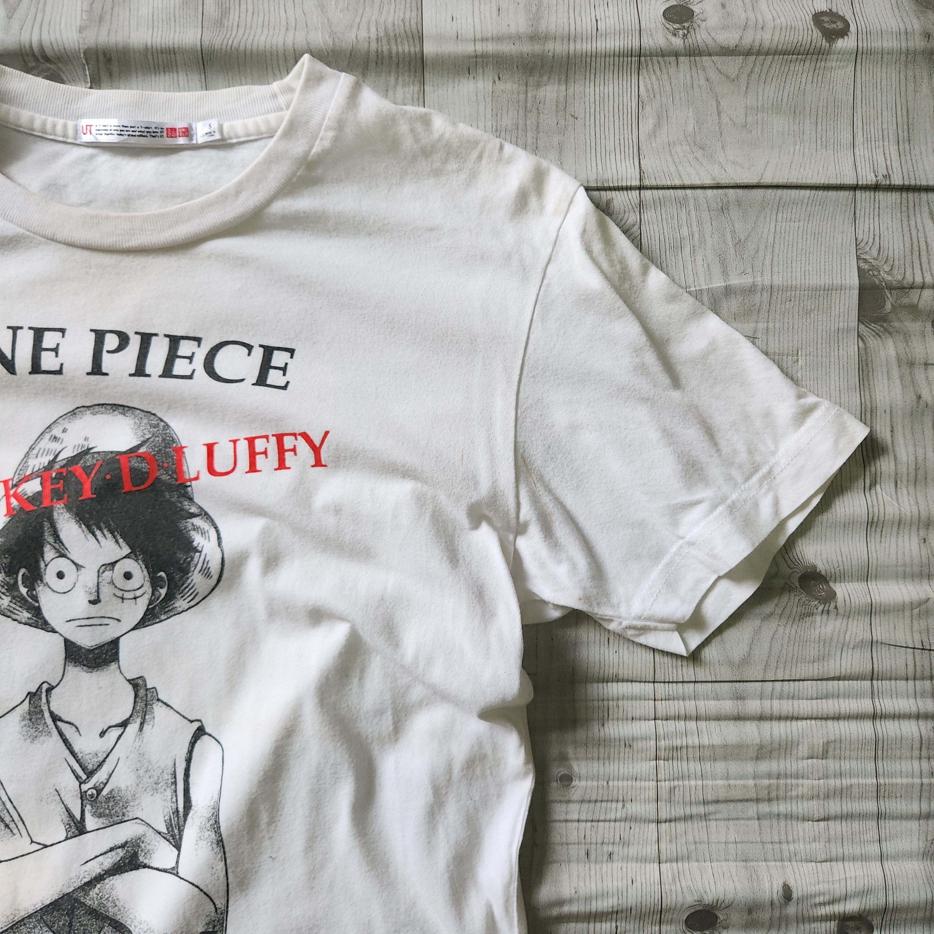 Uniqlo - One Piece Monkey D Luffy Big Printed TShirt - 5