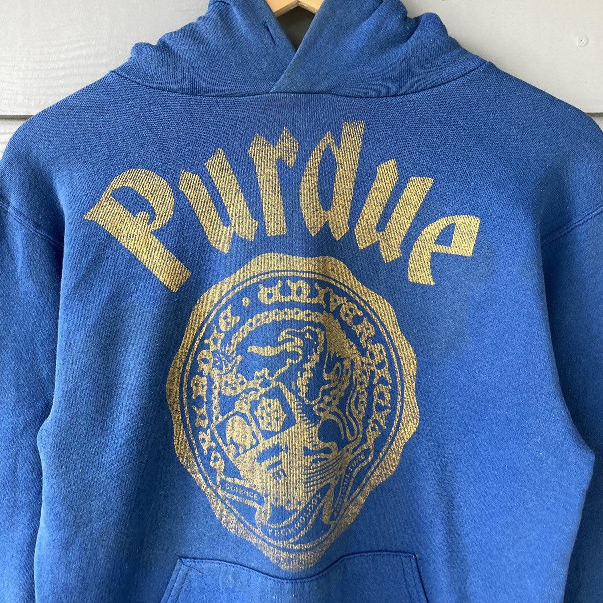 Vintage Purdue College Blue Sweatershirt SKU -SWST004 - 4