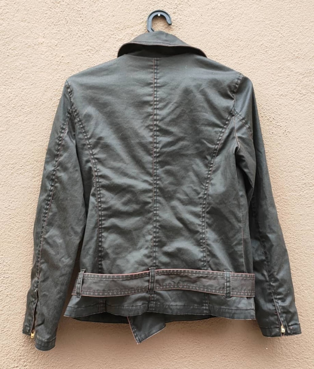 Japanese Brand - OZOC Double Breast Zip Up Jacket - 2