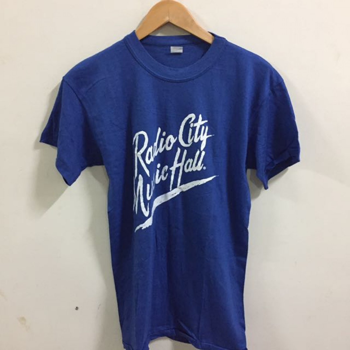 Vintage - Vintage Radio City Music shirt size L large blue - 1