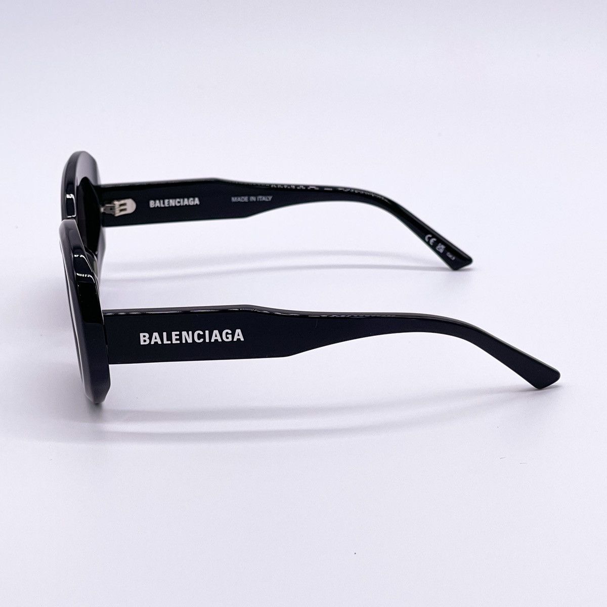 NEW BALENCIAGA BB0074S 001 BLACK WOMEN BALENCIAGA SUNGLASSES - 6