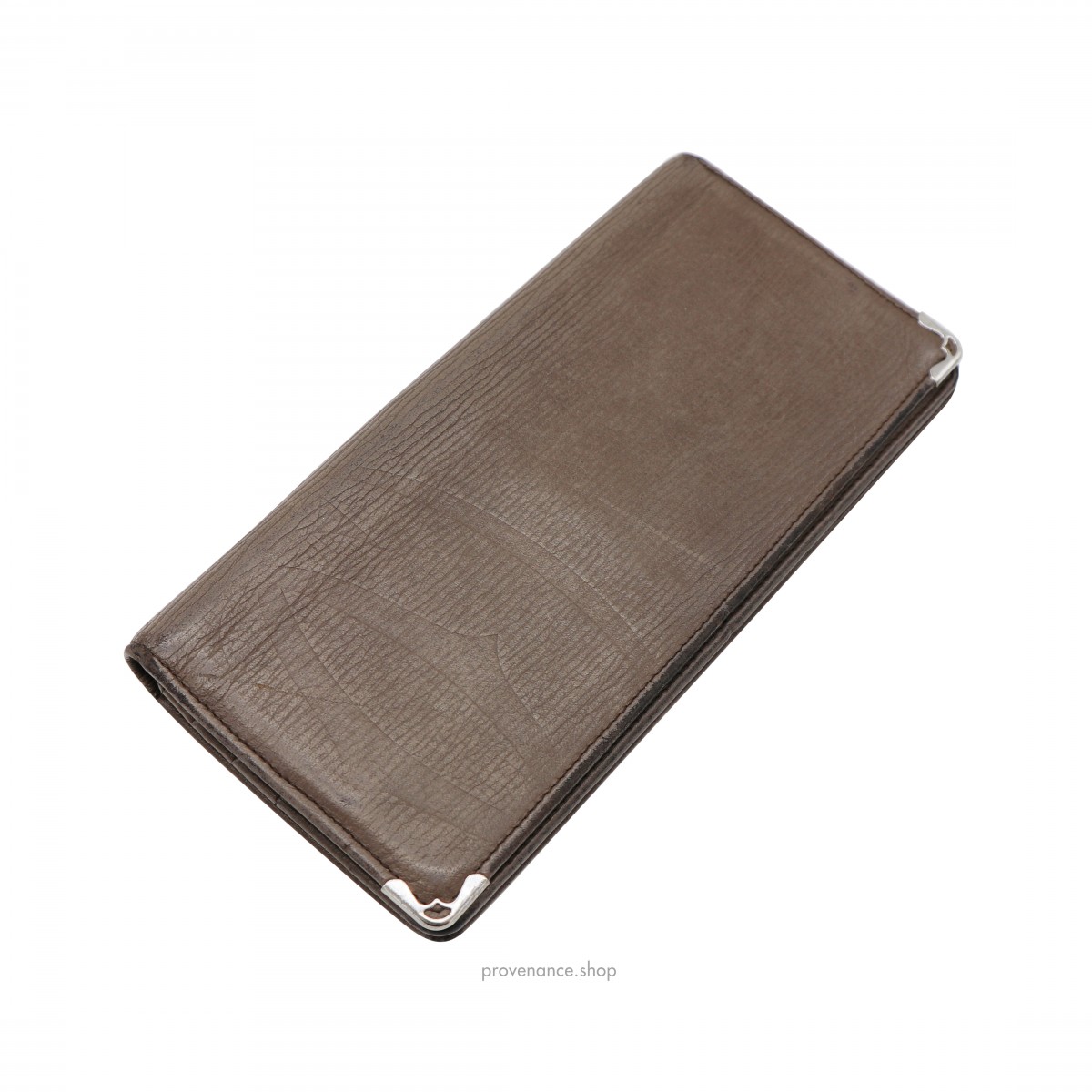 Cartier Long Wallet - Taupe Leather - 3