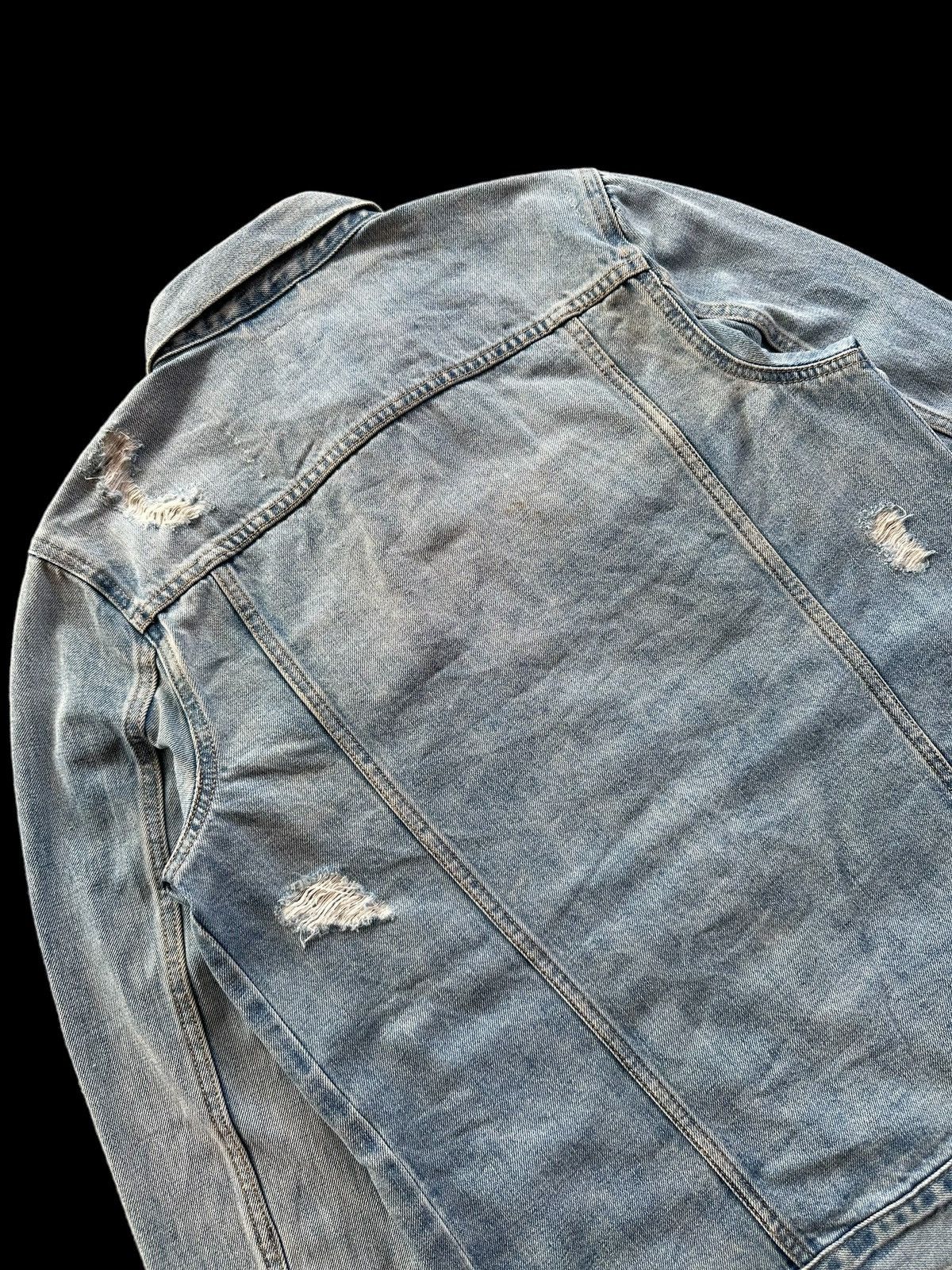 Gap Denim Jacket Distressed - 8