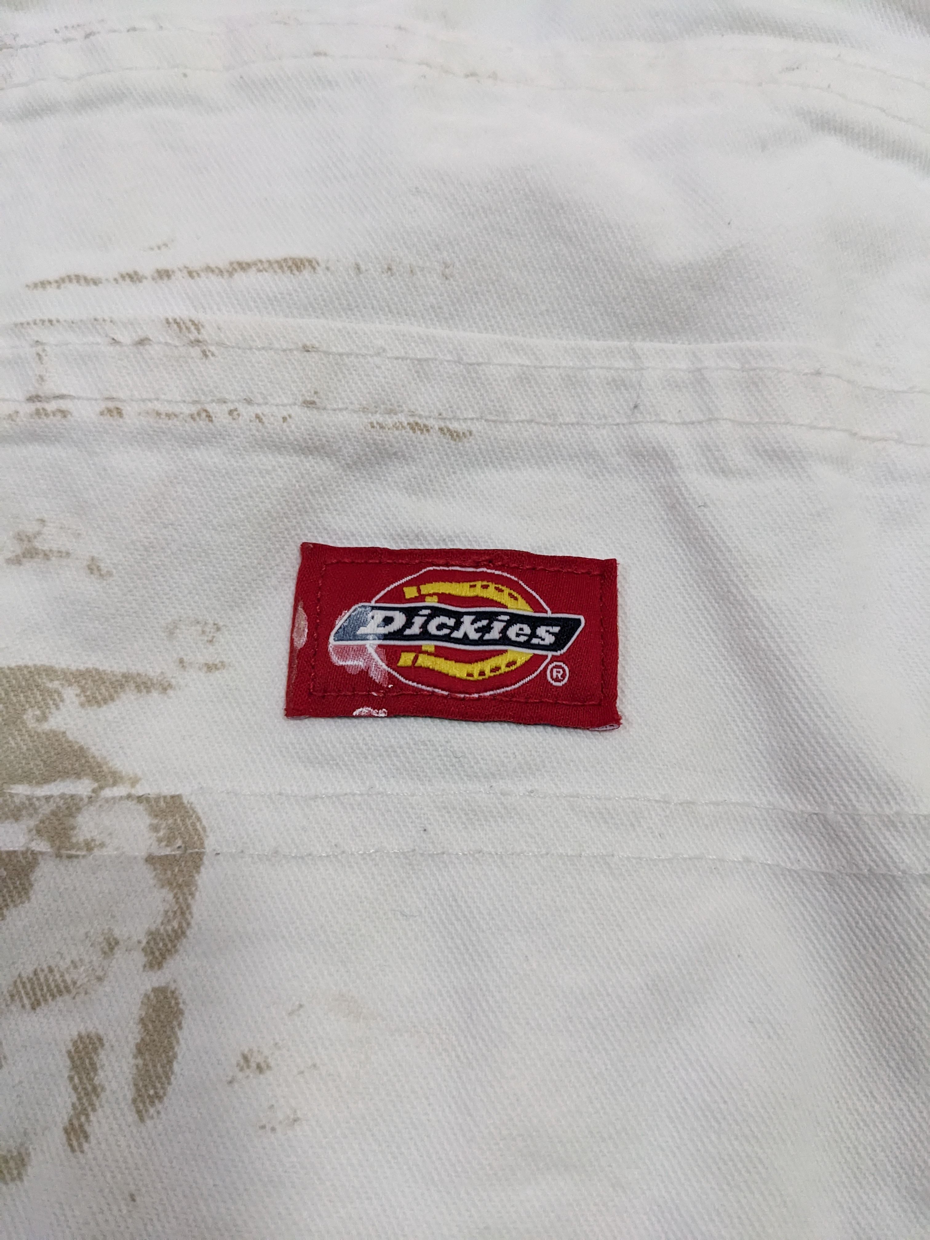 Vintage Dickies White Painter Carpenter Pants - 11