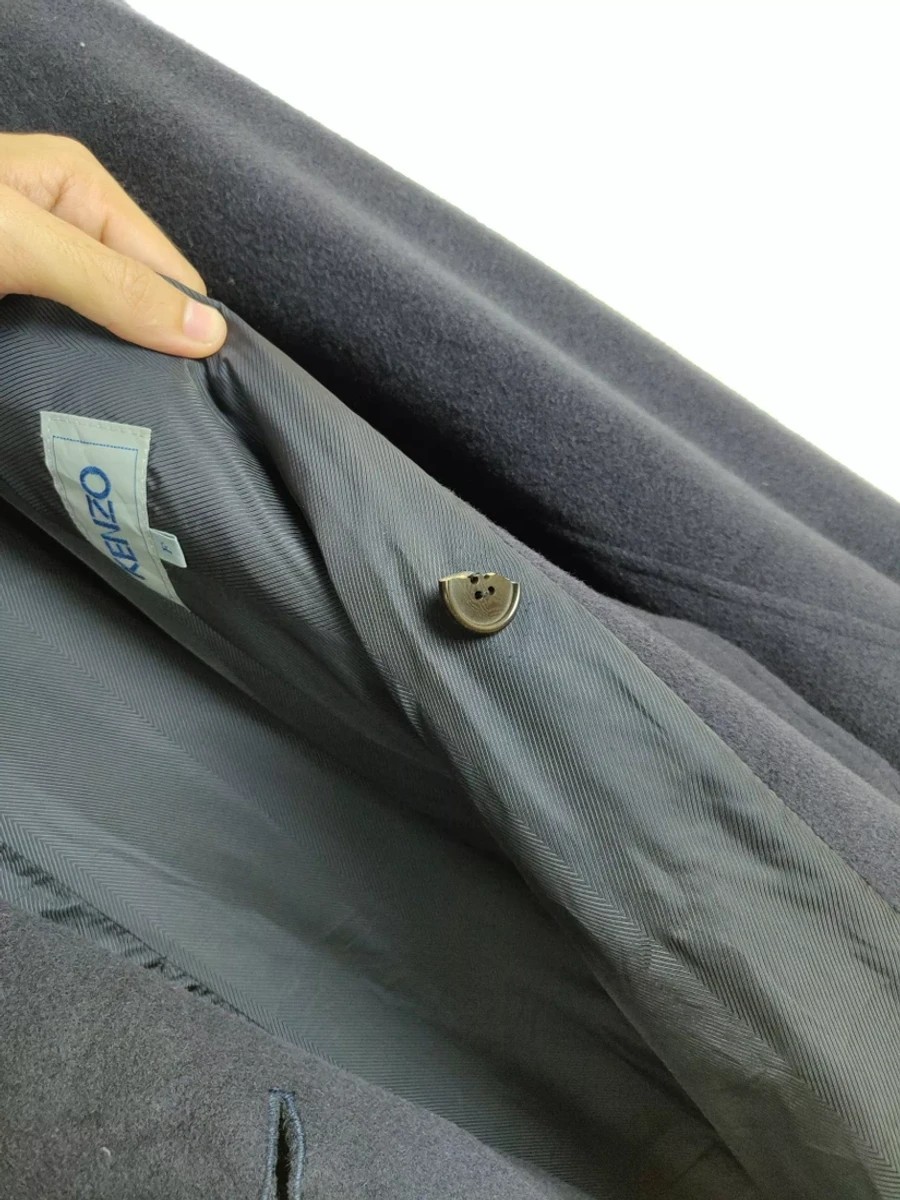 Heavy Double Breast Heavy Coat Jacket - 10