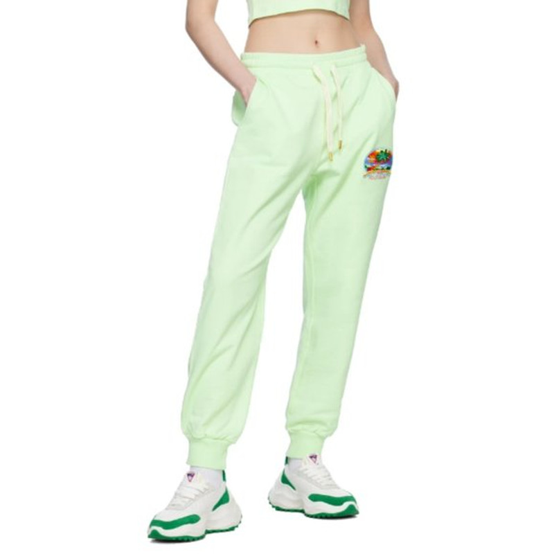 BNWT SS23 CASABLANCA PHANTASTICA EMBROIDERED SWEATPANTS S - 1