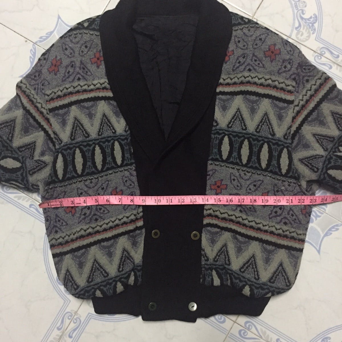 Balenciaga Sport CozyOverprint Knit Jacket Sweater Cardigan - 22