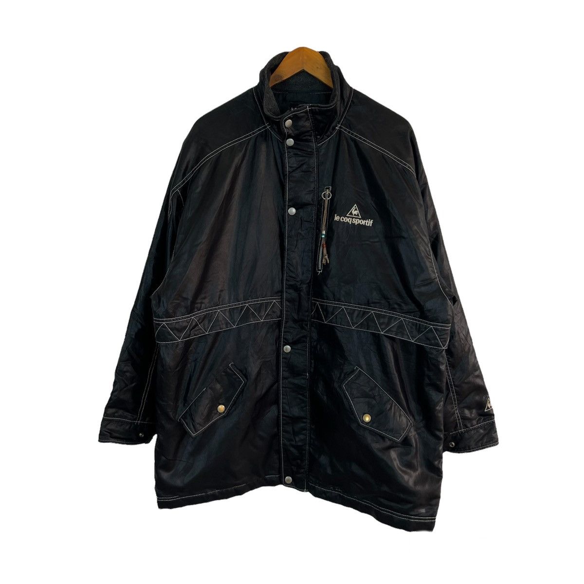 Japanese Brand - ULTIMATE ICONIC BLACK SURVIVAL JACKET LE COQ SPORTIF - 1