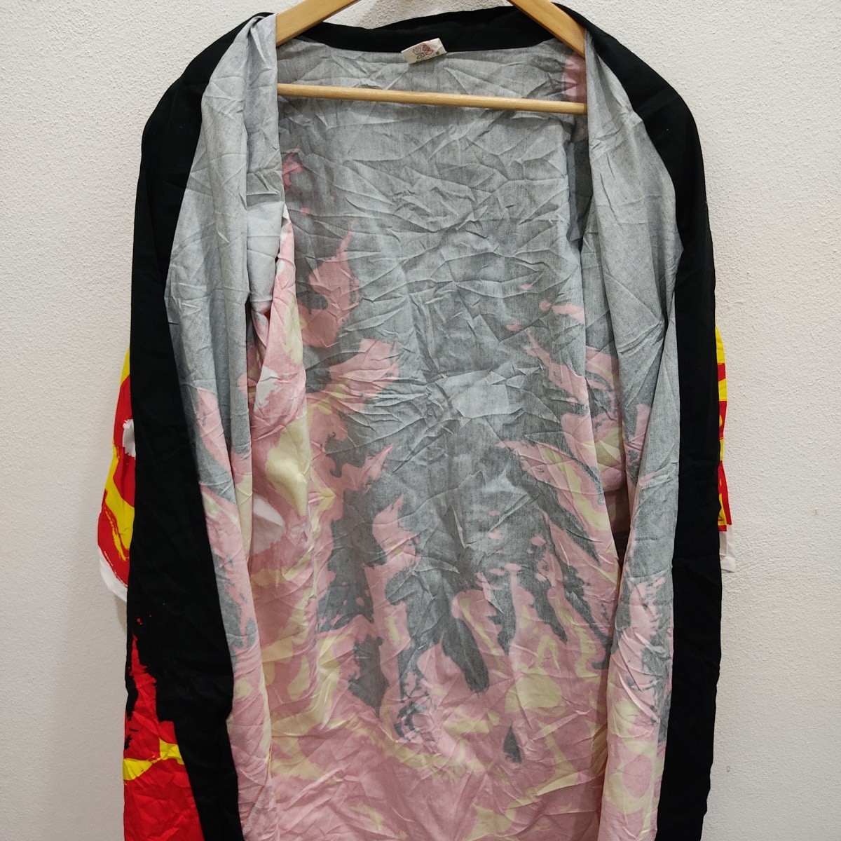 Avant Garde - Kimono Jacket Fire Flame Demon Slayer Anime Japan Overprint - 7