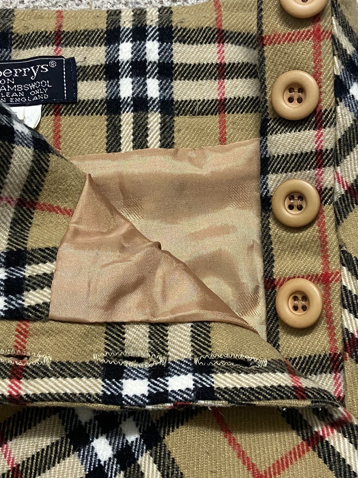 Burberry Prorsum - Vintage Burberrys Nova Check Mini Skirt - 5