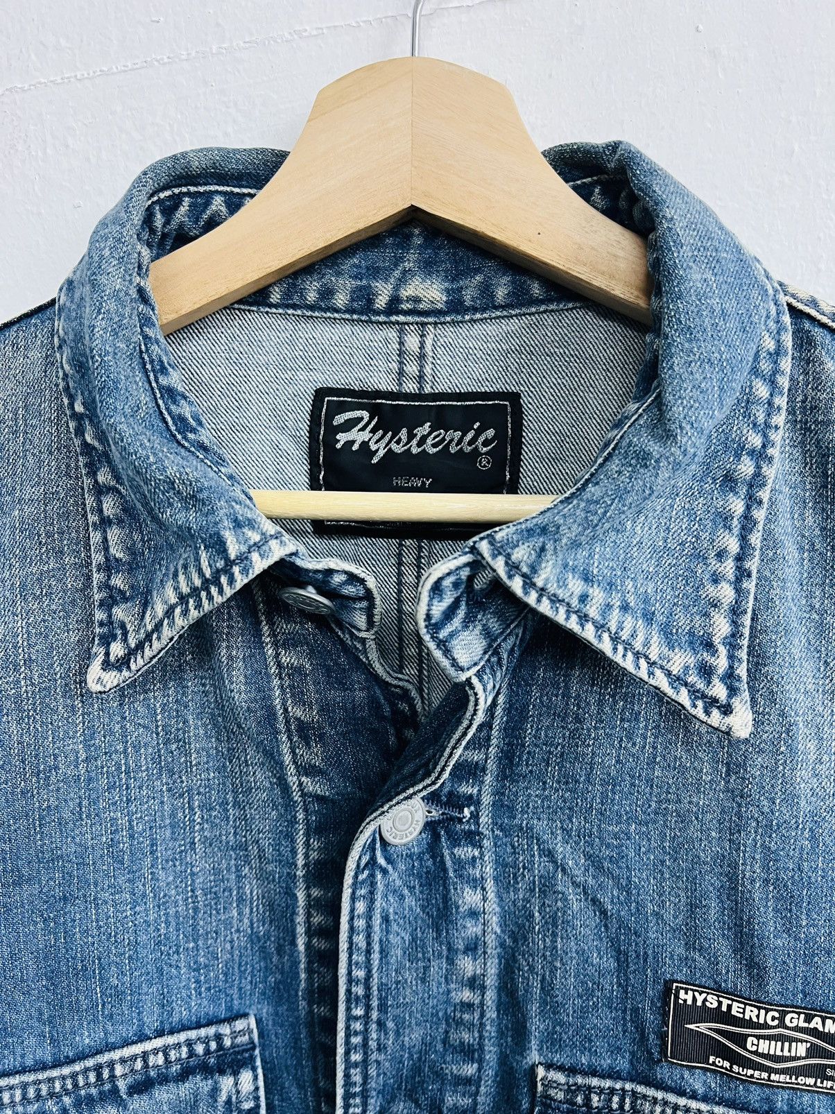 Vintage Hysteric Glamour Heavy Denim Jacket - 3