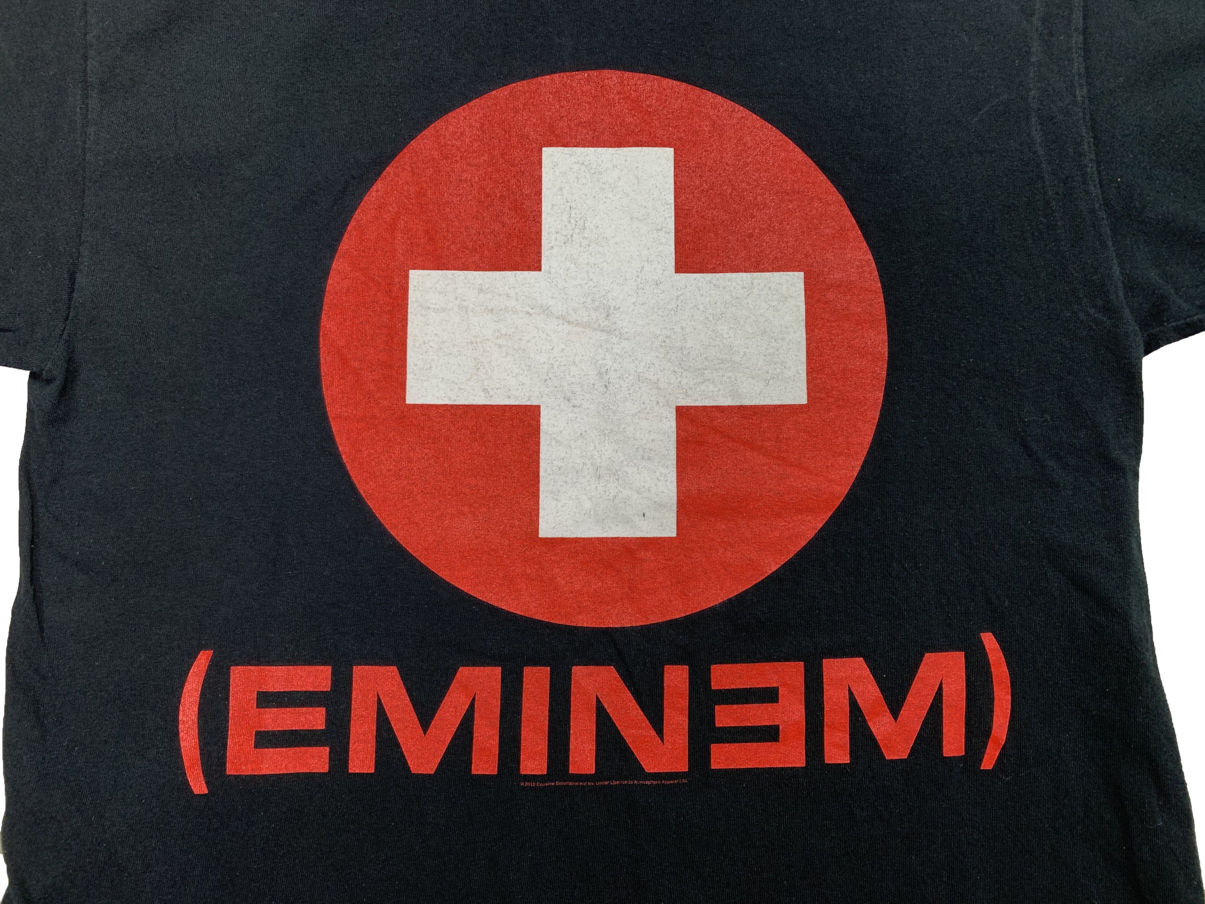 Eminem Shirt Recovery 2010 Album Promo T Shirt Music Rap Tee Anvil Size L Gildan - 4