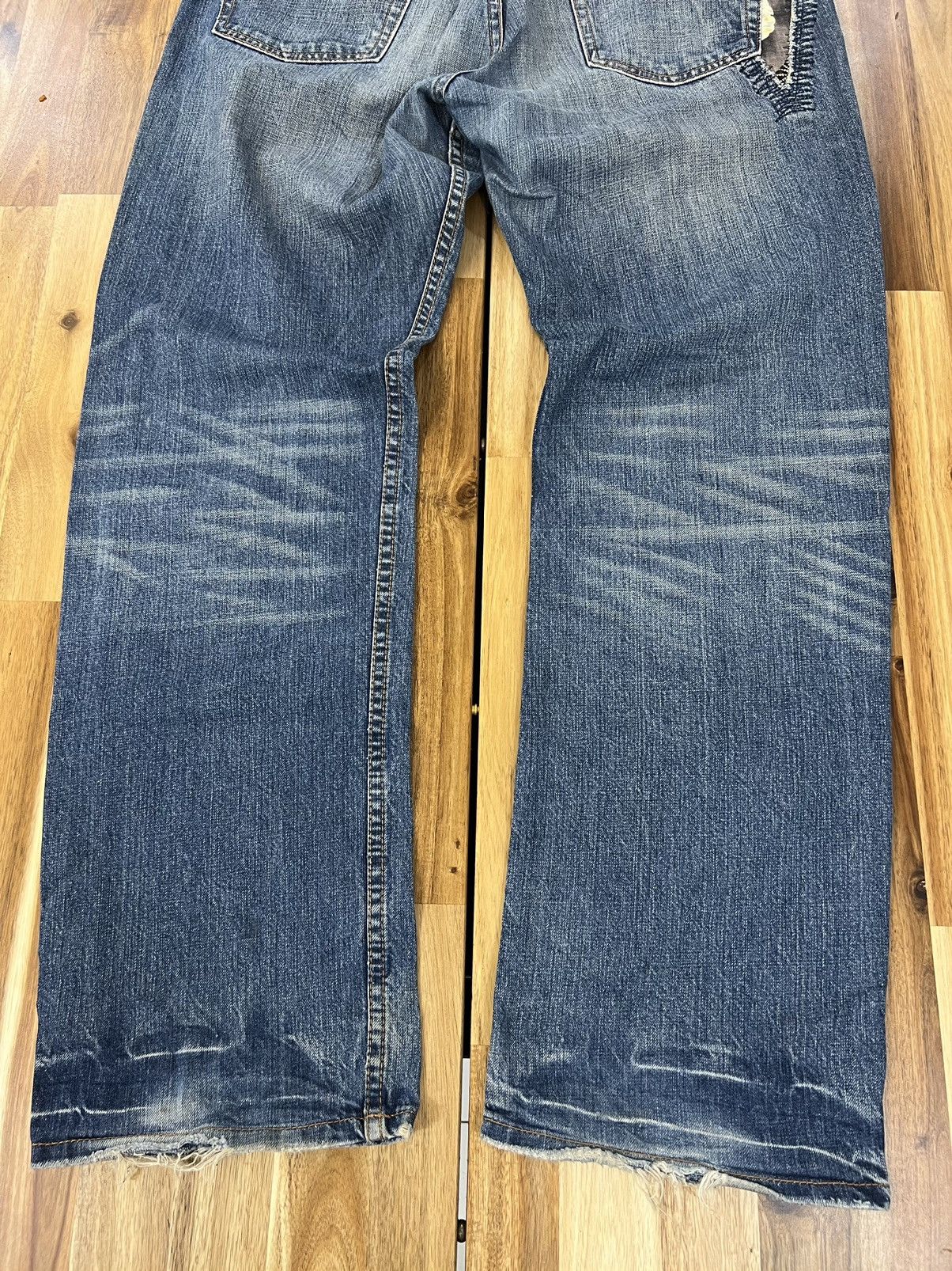 Takeo Kikuchi Rare Boro Jeans Denim - 6