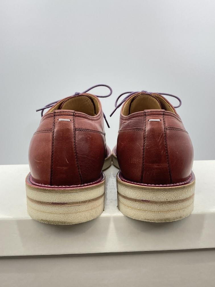 Leather Derby Crepe Sole - 6