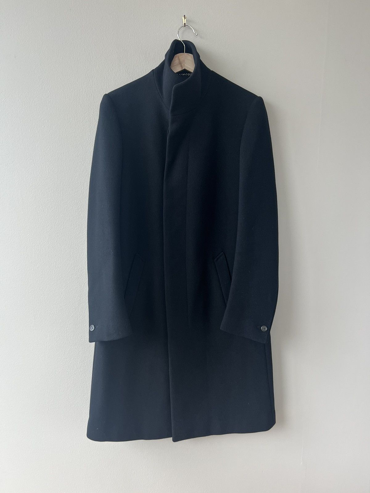 AW01 “Public Freedom” High-Neck Coat - 2