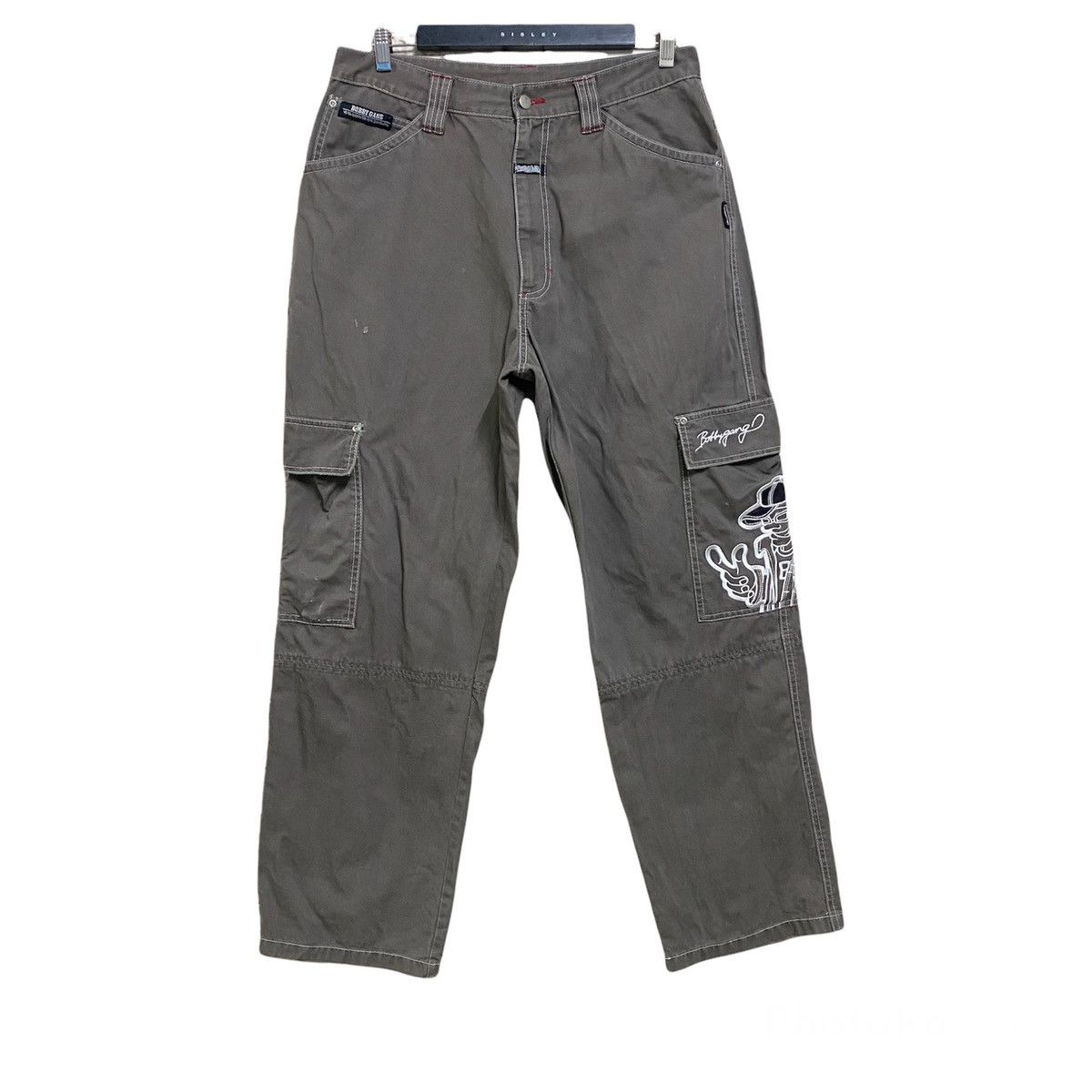 Japanese Brand - Bobby Gang Baggy Cargo Pants - 2