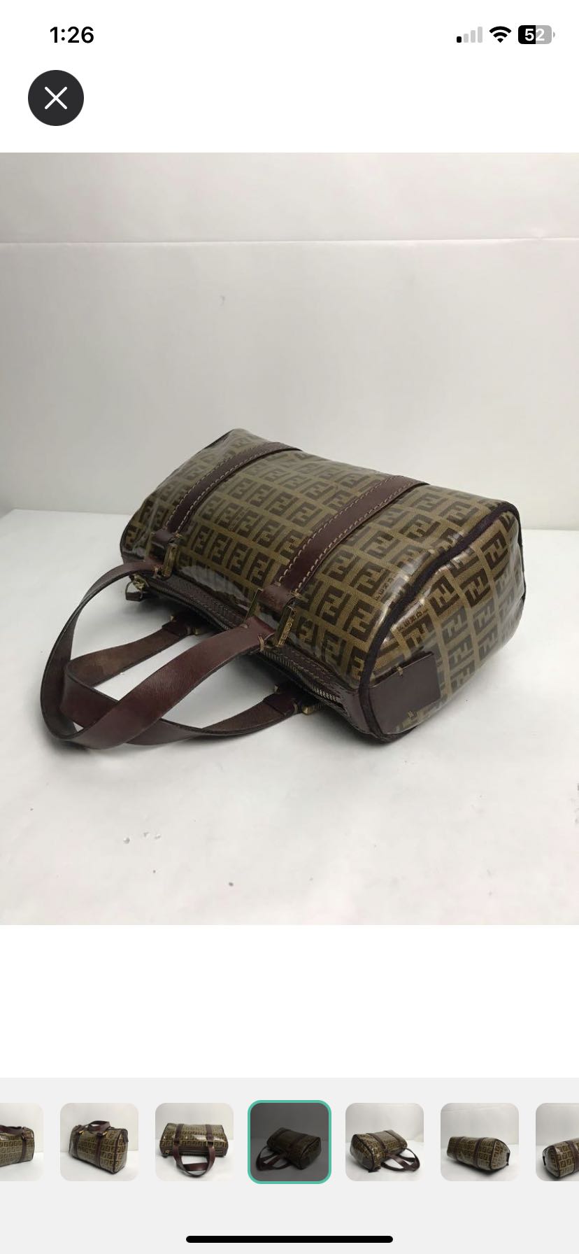Authentic fendi mini handbag - 5