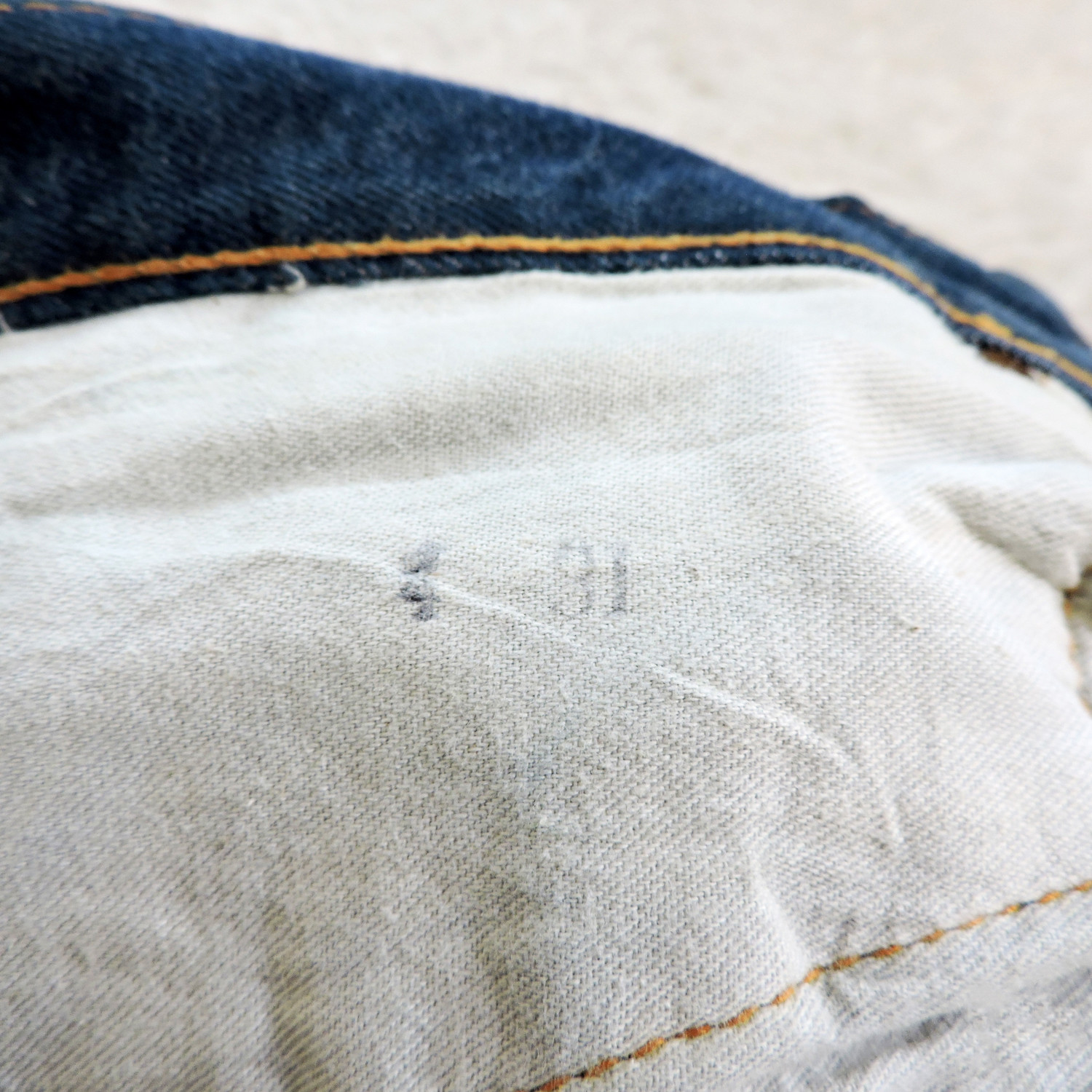 CANTON X-WEST SAILOR LOT 1251T DENIM LONG PANTS - 6