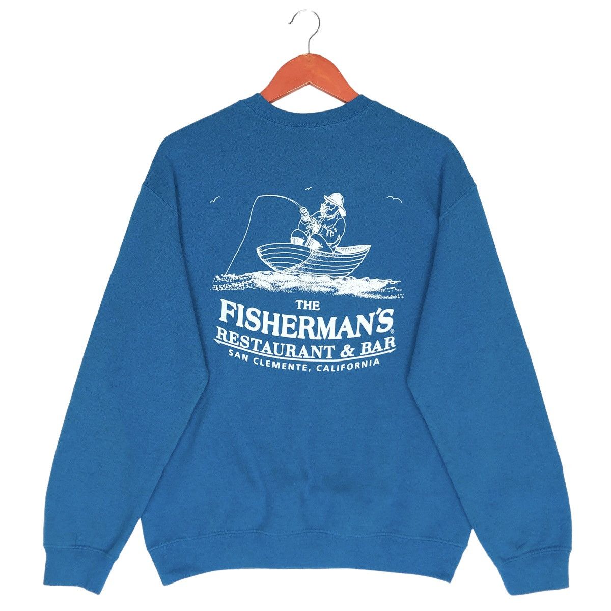 Vintage Fishermans Restaurant California Sweatshirt - 1