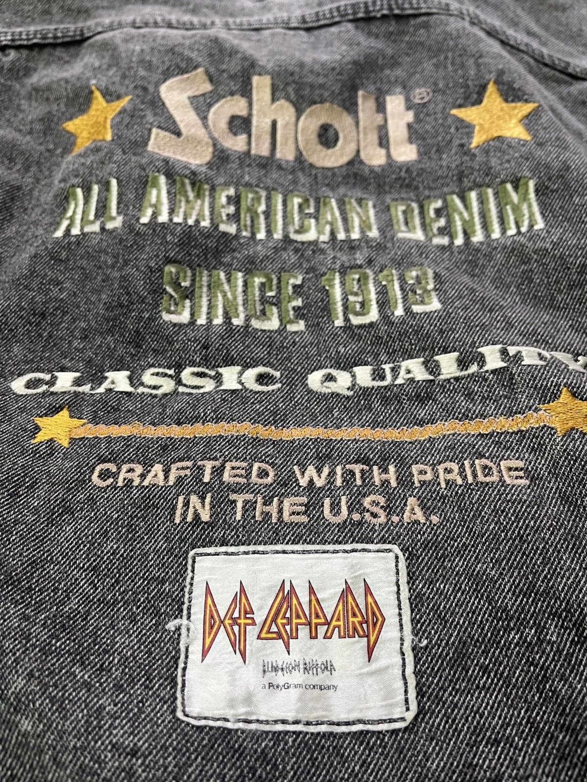 SCHOTT X DEF LEPPARD One Of Kind 1979 Album Limited Edition - 9