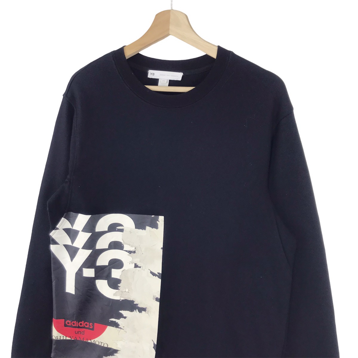 Yohji Yamamoto Y-3 Logo Print Sweatshirts - 5