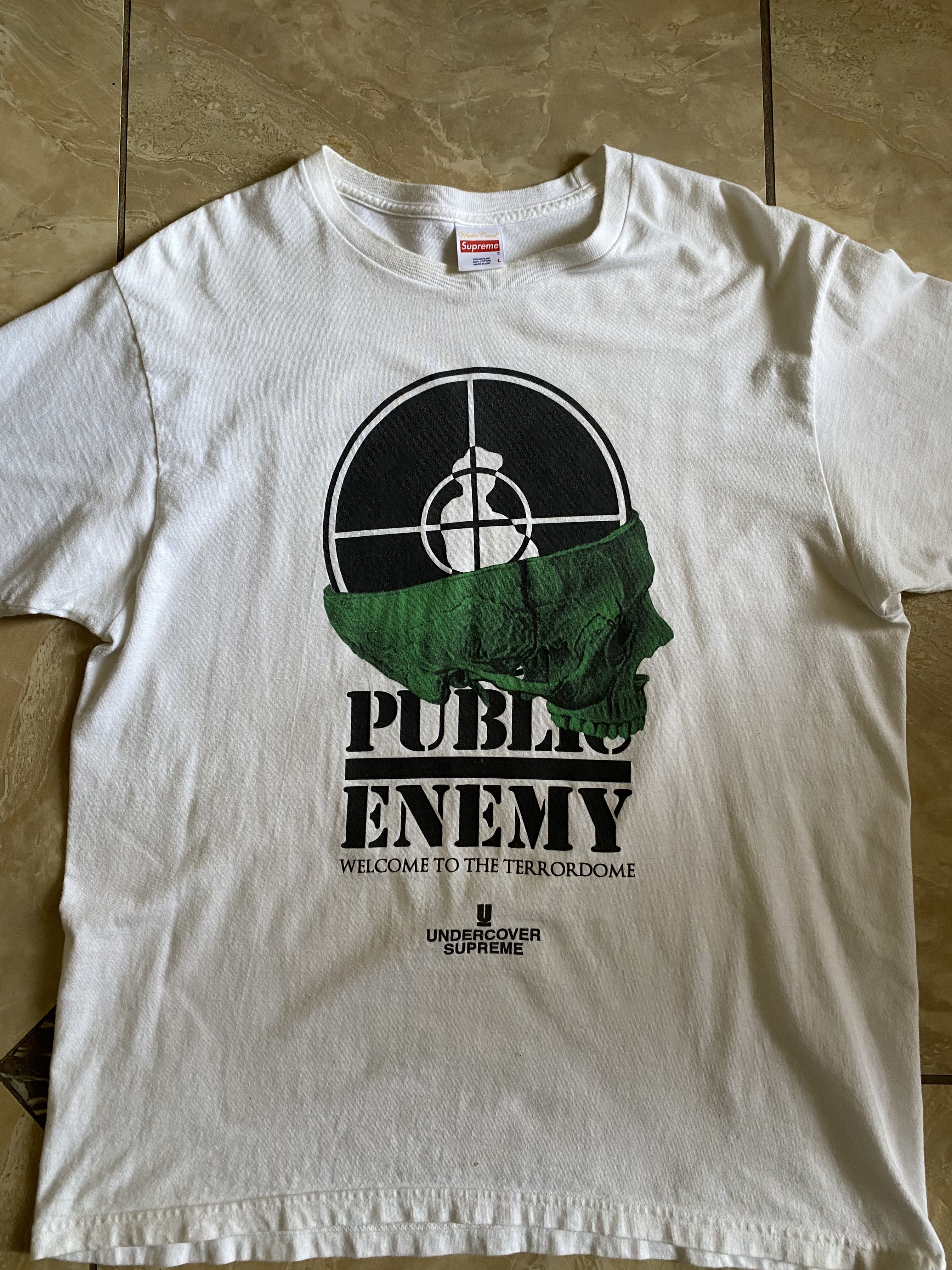 Supreme X Undercover Public Enemy T-shirt  - 5