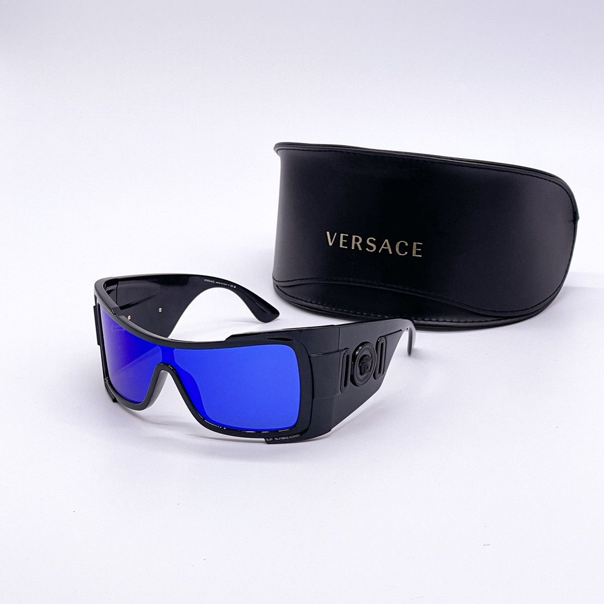 NEW VE4451 GB1/55 UNISEX SHIELD SUNGLASSES VERSACE MOD 4451 - 1