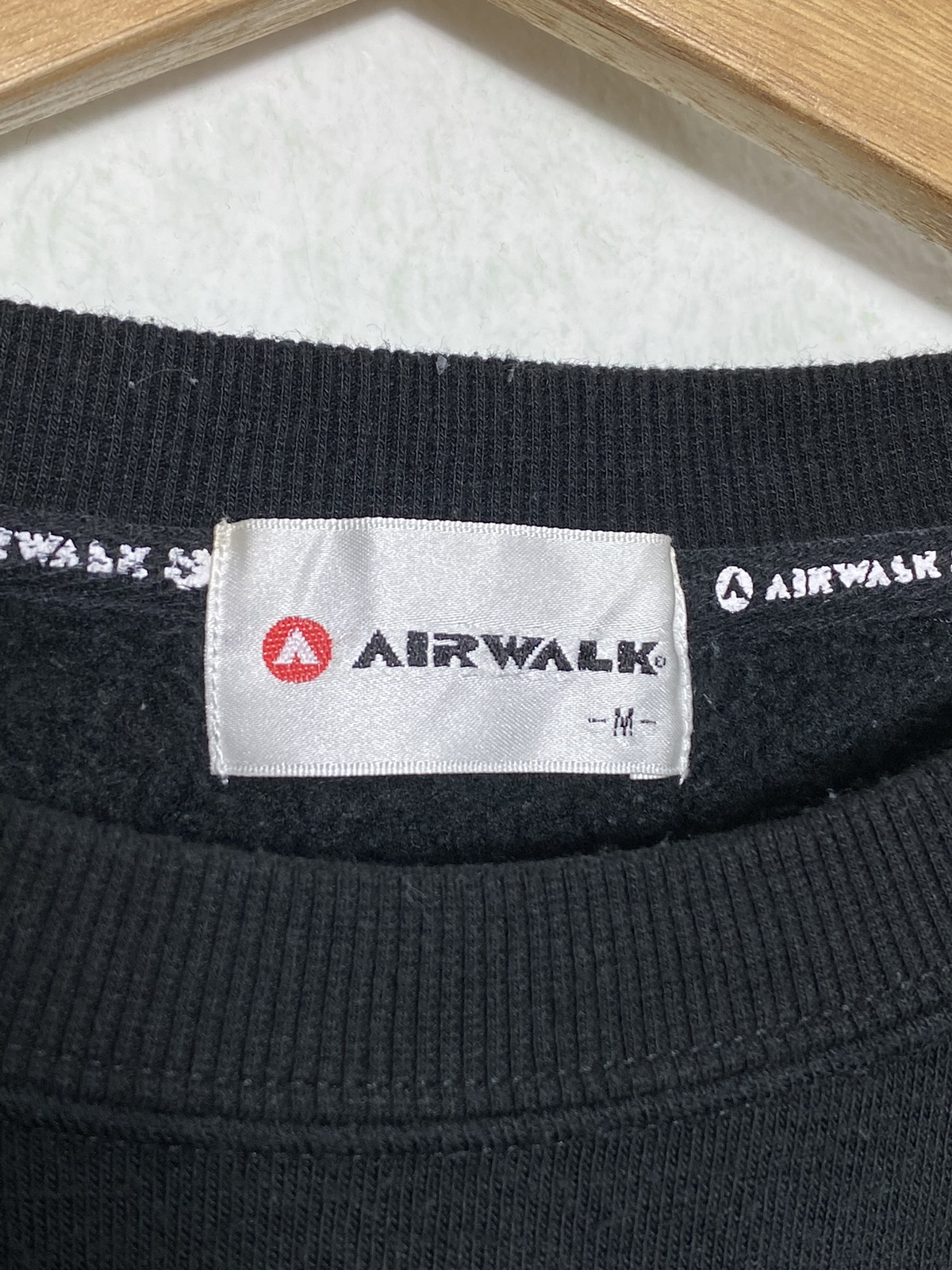 Streetwear - Airwalk Center Logo with Backhit Logo Crewneck Sweatshirt - 6