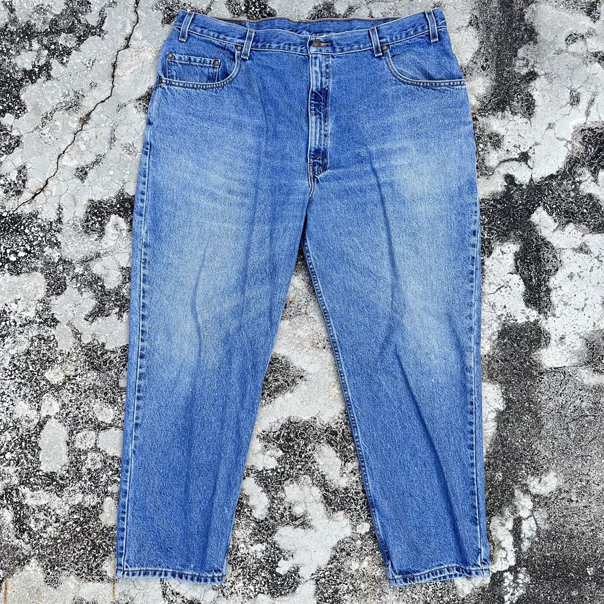 Vintage Y2K Levis 545 Loose Fit Denim Jeans 44x30 - 1