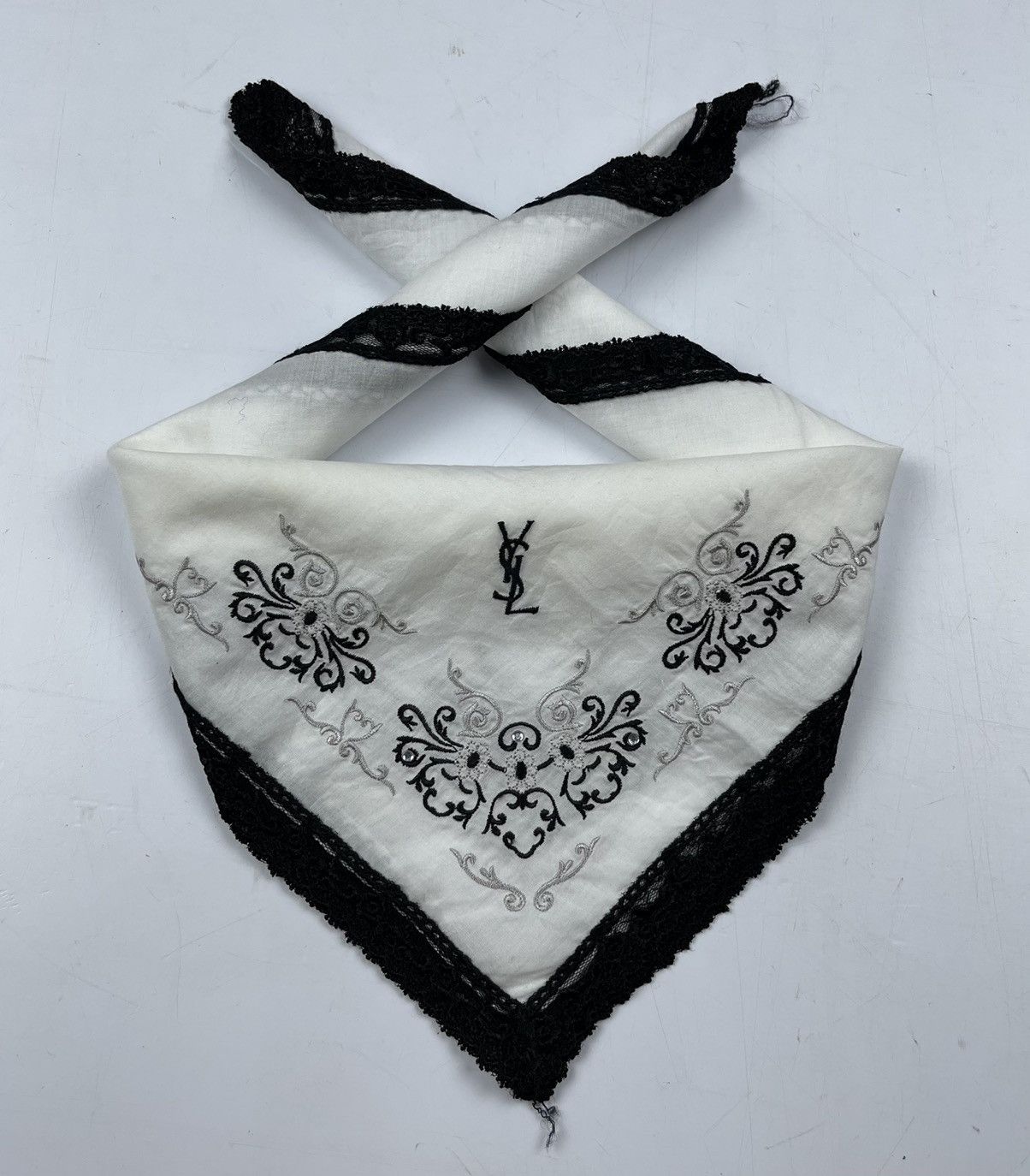 Vintage - YSL bandana handkerchief neckerchief HC0558 - 1