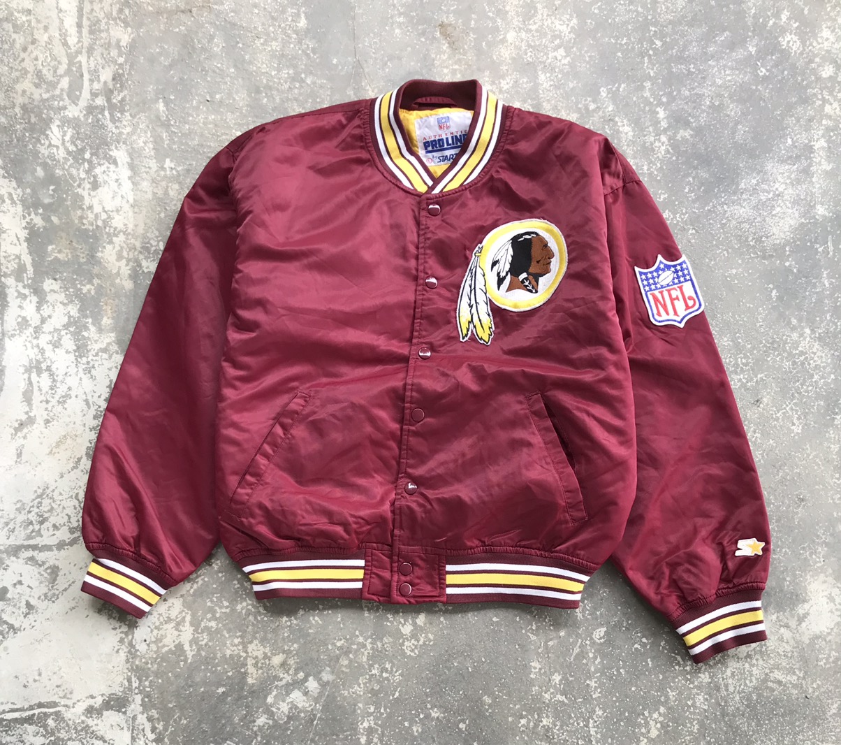 Reversible Redskins Jacket – Third Round Vintage