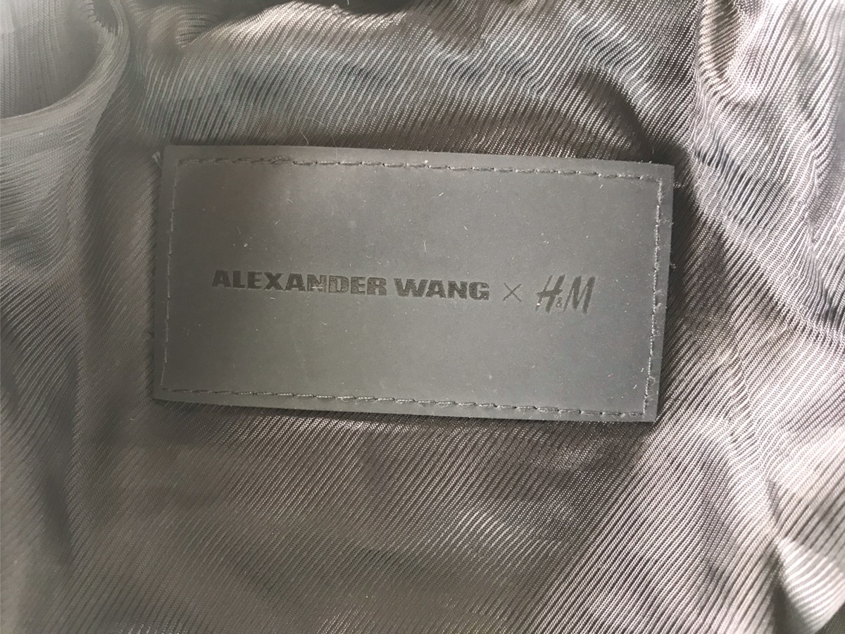 Rare Alexander Wang x H&M Padded Leather Biker Jacket - 15