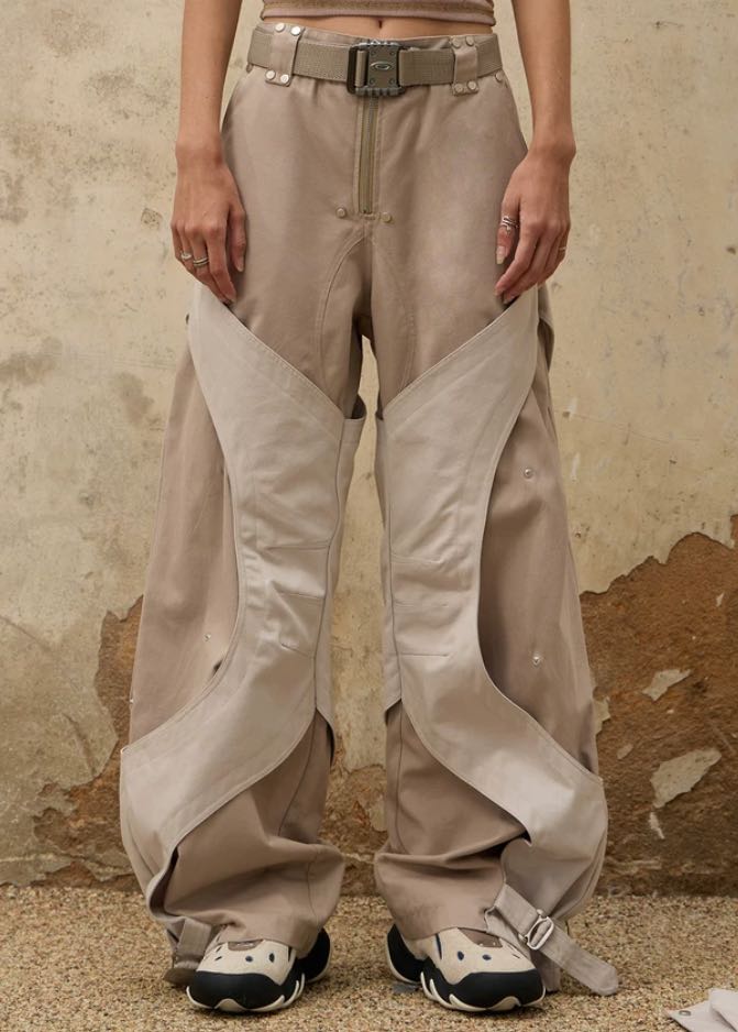 PERSONSOUL structed morph topology pant size S - 1