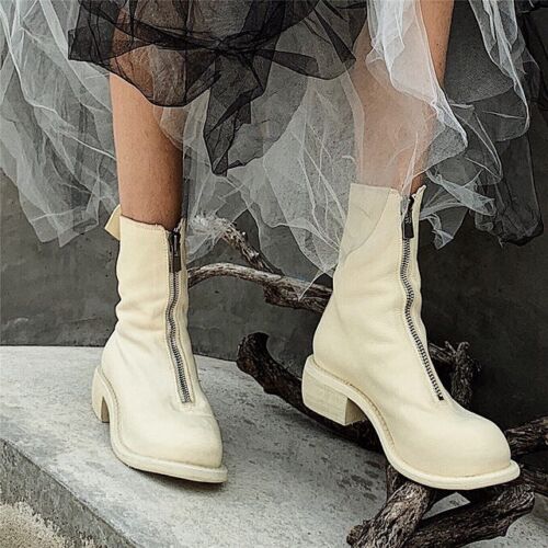 Brand New In Box Guidi Women's Soft Horse Full Grain PL2 Front Zip Boots, 1530$ - 15