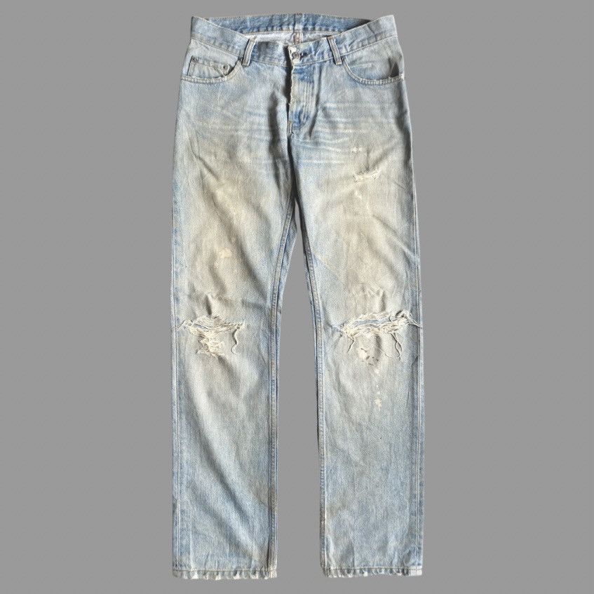 Archive vintage Clean Broken denim low waist conture - 1