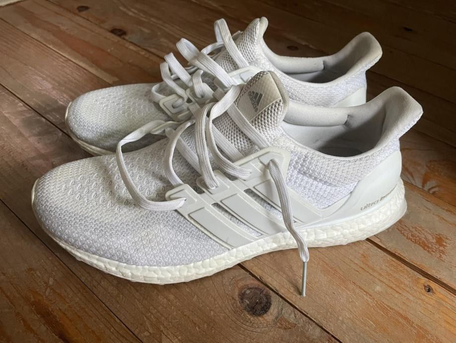 Adidas Ultra Boost 2.0 Triple White SZ 43 - 1