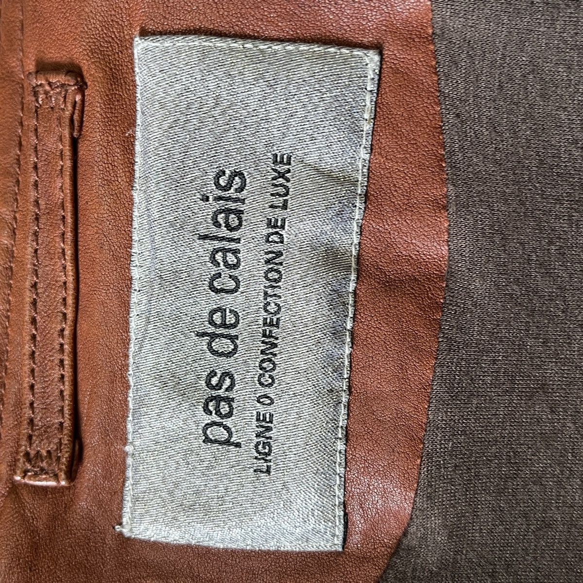 Seditionaries - Bondage Pas De Calais Sheepskin Leather Jacket Size 38 - 5