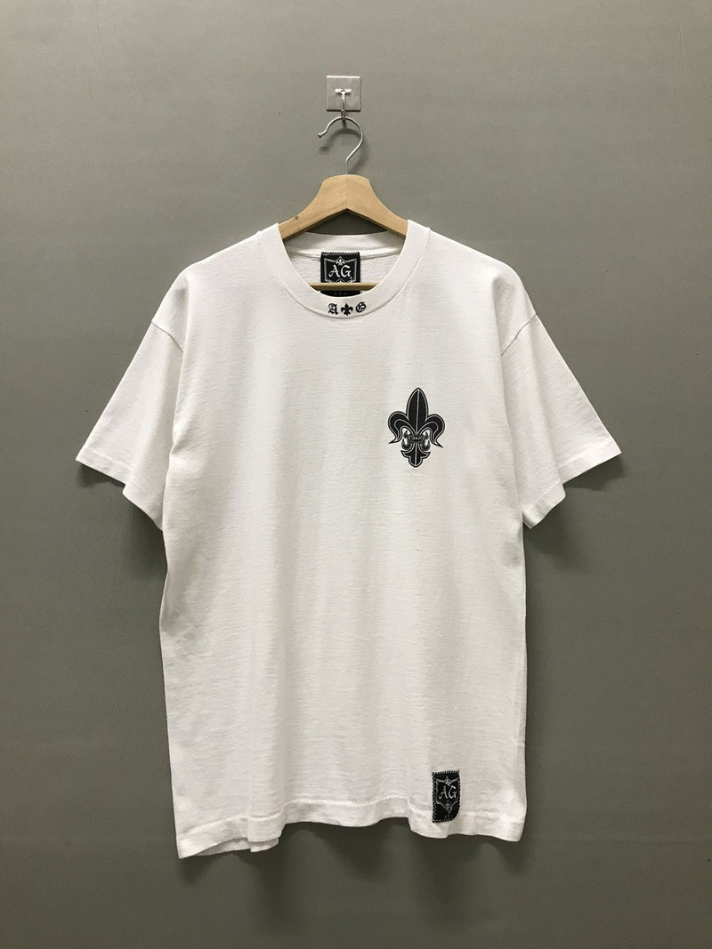 Vintage 90s OG Amal Guessous Rock & Roll Couture Dagger Tees - 1